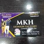 Business logo of MKH Fashion Factory