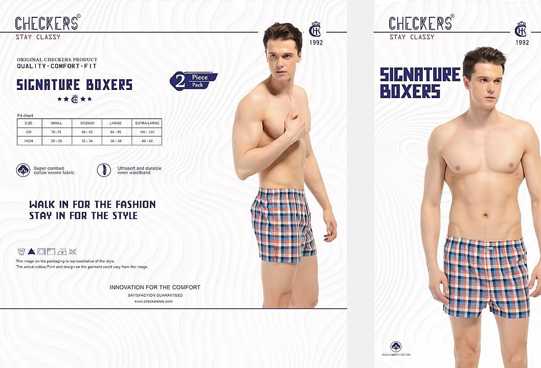 Checkers Signature Boxers uploaded by business on 9/20/2020