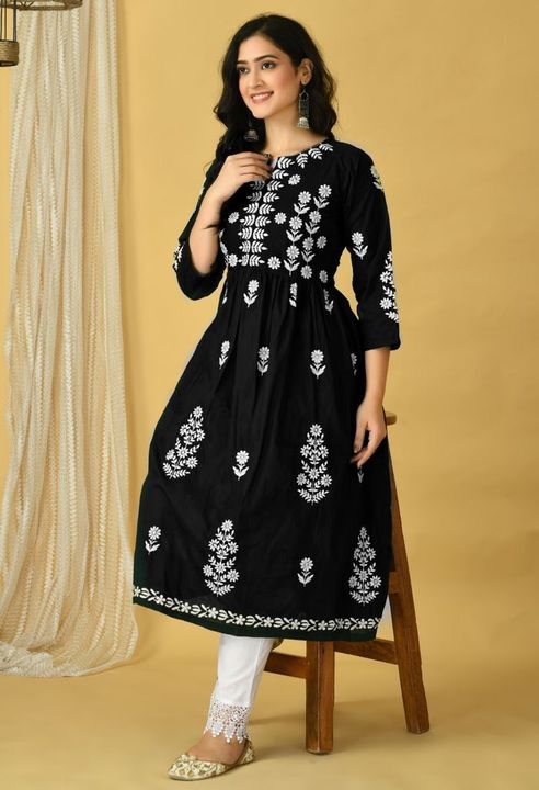 Our new Kurti with Pent  uploaded by business on 11/11/2021