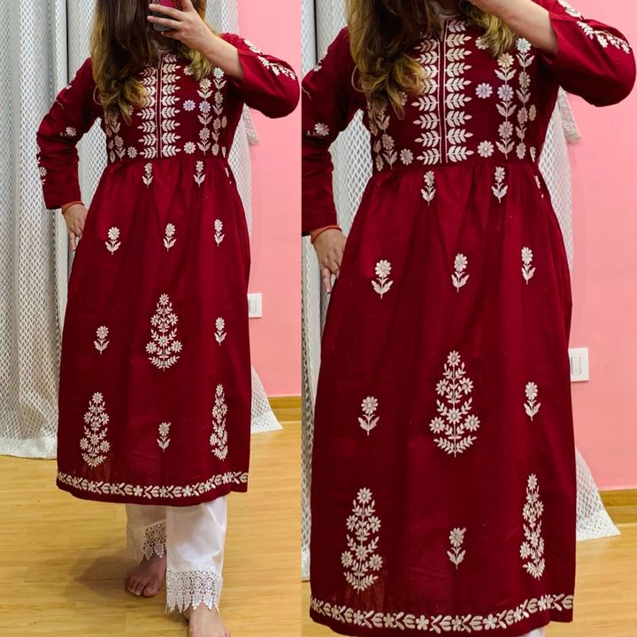 Our new Kurti with Pent  uploaded by Wearhouse on 11/11/2021