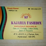 Business logo of KAJARIA FASHION