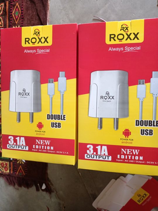Roxx 3.1 double usb uploaded by business on 11/11/2021