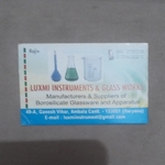Business logo of Luxmi instruments and glass works