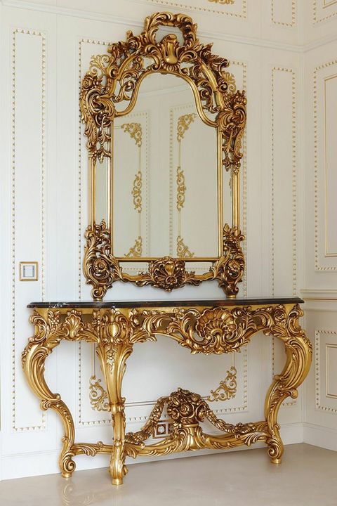 golden console table uploaded by business on 11/11/2021