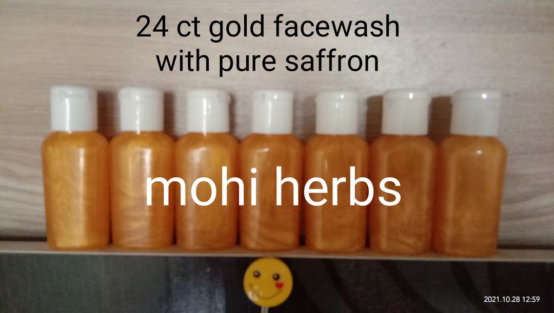 24ct gold facewash uploaded by business on 11/12/2021
