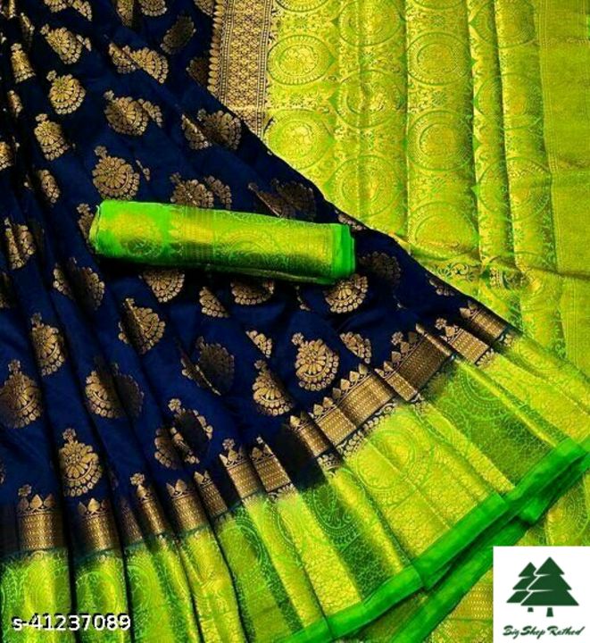 Catalog Name:*Aagam Sensational Sarees*
Saree Fabric: Banarasi Silk
Blouse: Separate Blouse Piece
Bl uploaded by business on 11/12/2021