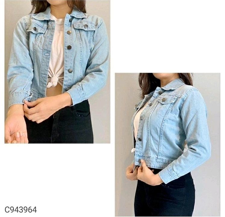Denim woman jacket  uploaded by Cloth_collection02 on 9/20/2020