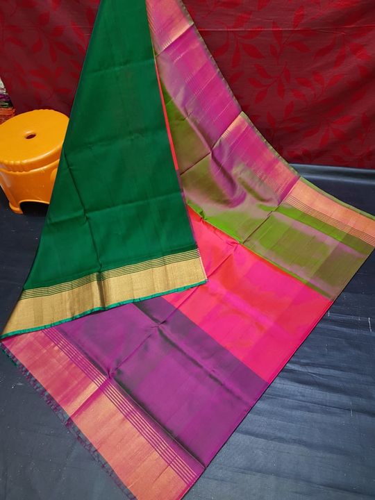 Uppada 3d color pattu sarees uploaded by Mukunda handlooms on 11/12/2021
