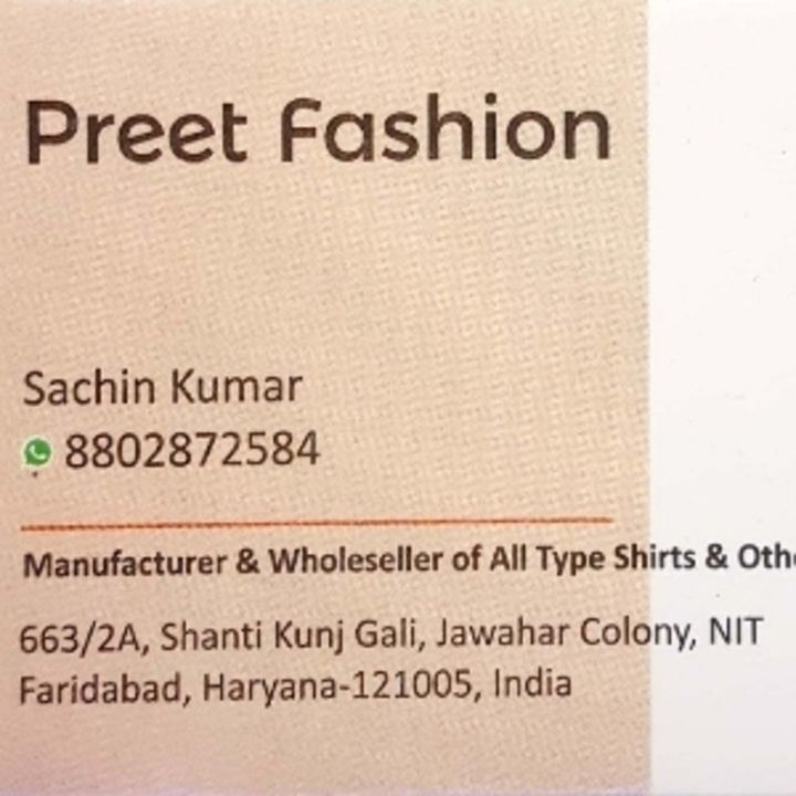 Post image Preet fashion has updated their profile picture.