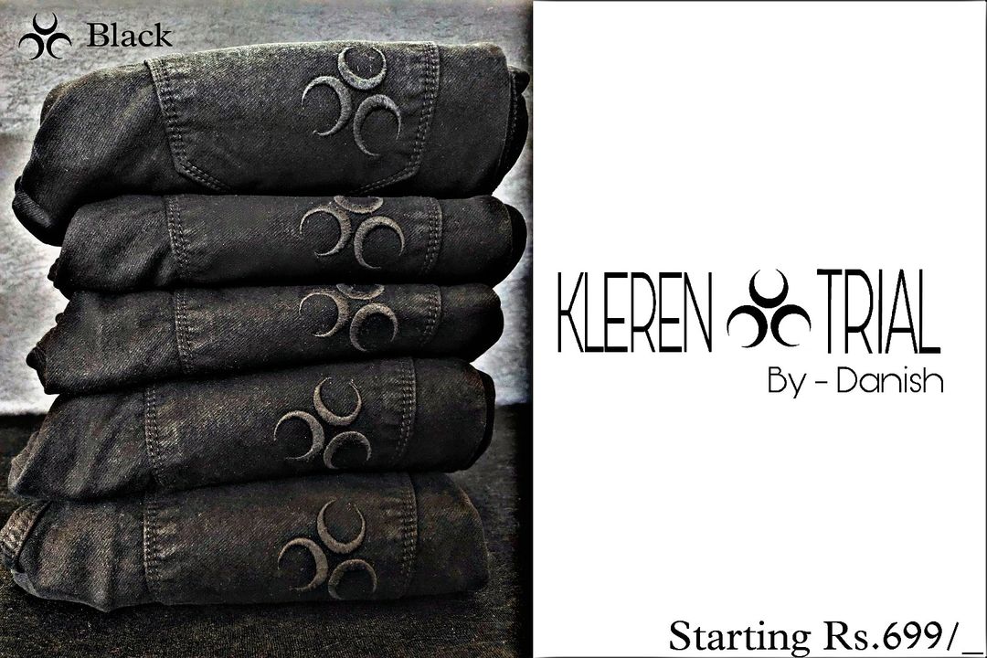 Denim black jeans uploaded by business on 11/12/2021