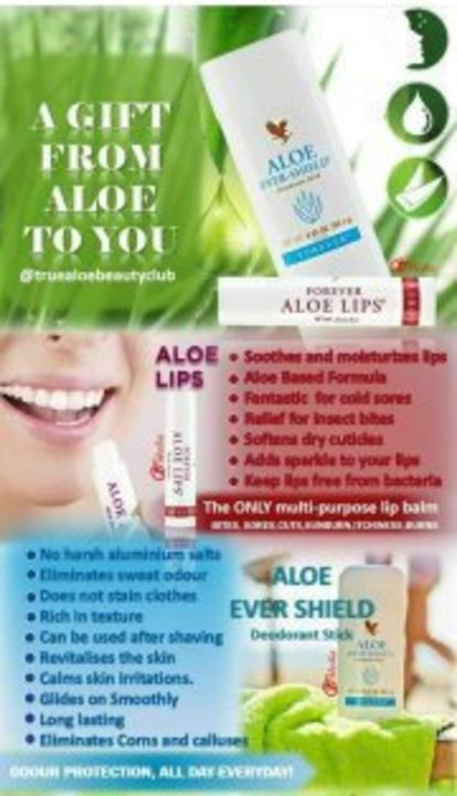 Aloe lips uploaded by Forever living products on 11/12/2021