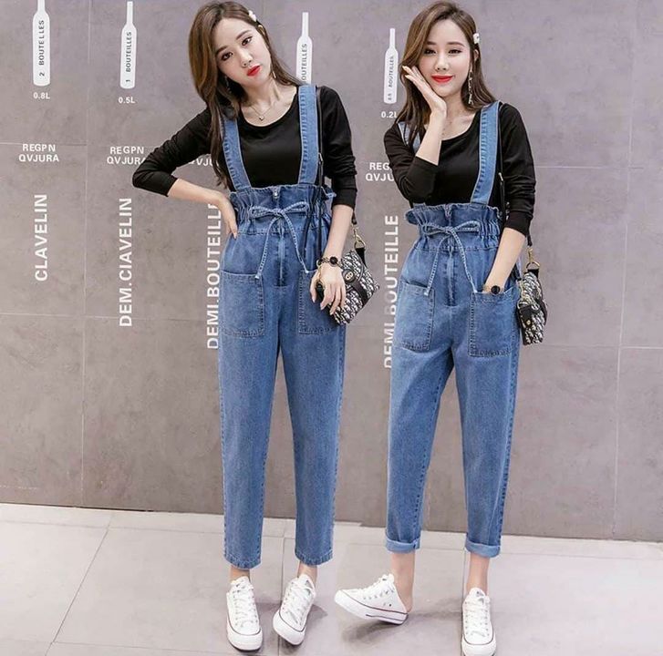 Denim jumpsuit + tee uploaded by business on 11/12/2021