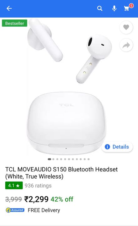 TCL MOVEAUDIO S150 uploaded by business on 11/12/2021