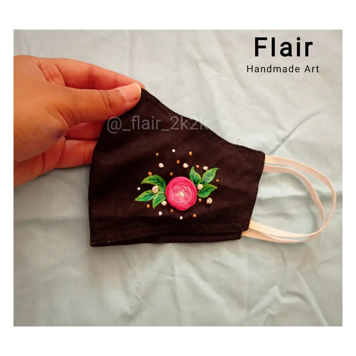 Product image of Embroidery mask , price: Rs. 150, ID: embroidery-mask-284960d1
