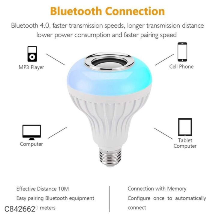 Bulb- LED Bulb With Bluetooth Speaker Music Light uploaded by Online Shopping in India on 11/12/2021