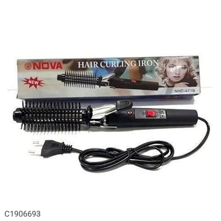 Hair Curling Iron NHC-471B (Black),Hair curler uploaded by Online Shopping in India on 11/12/2021