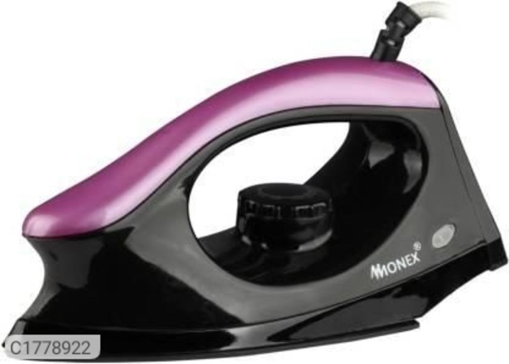 Monex New Latest Majesty American Heritage Soleplate Dry Iron  1000 uploaded by Online Shopping in India on 11/12/2021