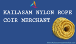 Business logo of P . KAILASAM NYLON ROPE COIR MERCHA