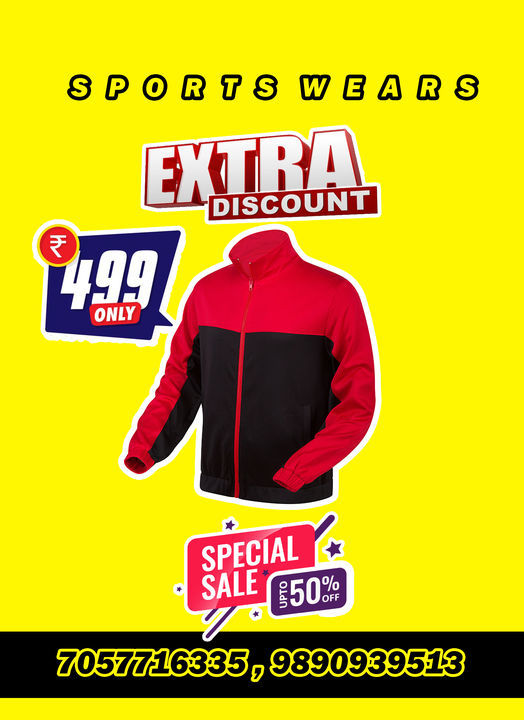 Track suits uploaded by M&M BROTHER SPORTS WEAR Wholesaler on 11/12/2021