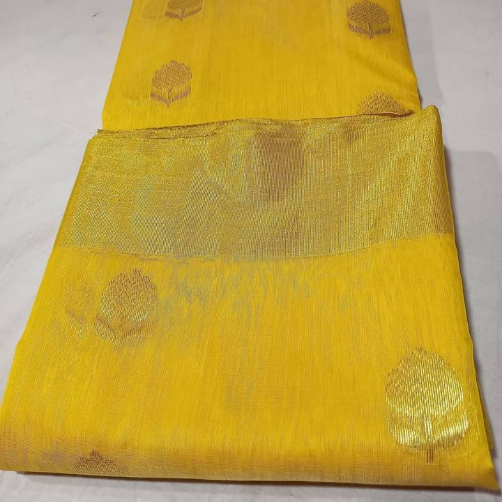 Chanderi cotton silk saree  uploaded by business on 11/12/2021