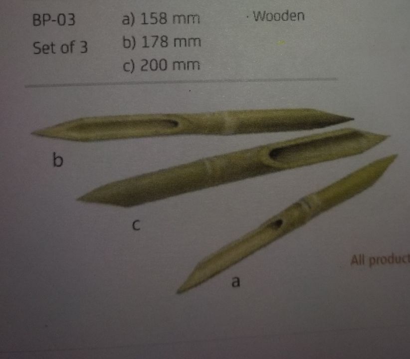 Post image I want 5000 Pieces of Bamboo pen.
Chat with me only if you offer COD.
Below is the sample image of what I want.