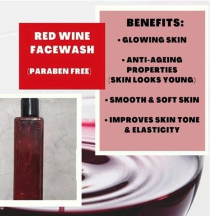 Herbal Redwine facewash uploaded by Organic Beauty on 11/13/2021