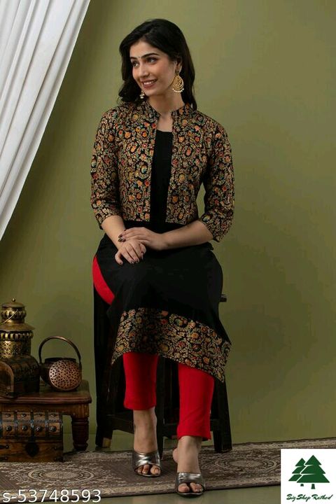 Catalog Name:*Myra Attractive Kurtis*
Fabric: Rayon
Pattern: Solid
Combo of: Single
Sizes:
S (Bust S uploaded by business on 11/13/2021