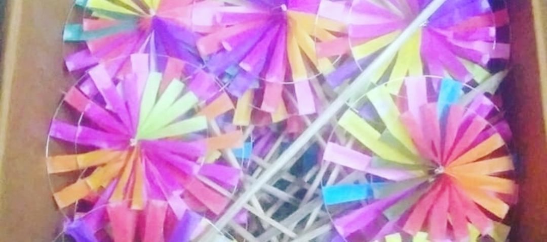 Paper pinwheel