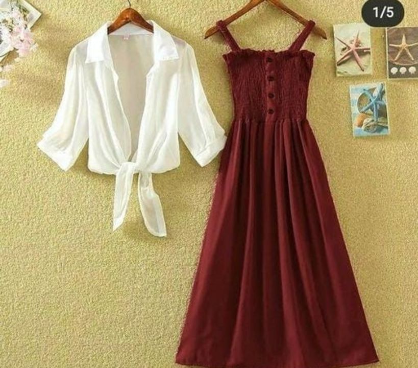 KANSAI DRESS Crepe uploaded by Fahad Collection on 11/13/2021
