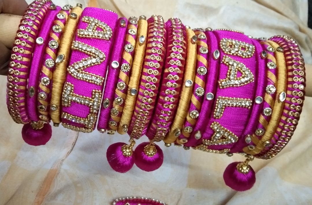 Name bangles uploaded by business on 11/13/2021