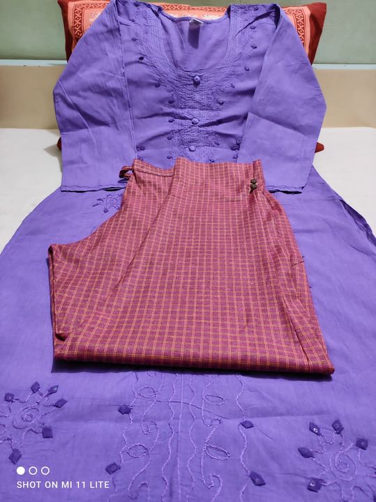 Fashionable Cotton Kurta Set uploaded by business on 11/13/2021