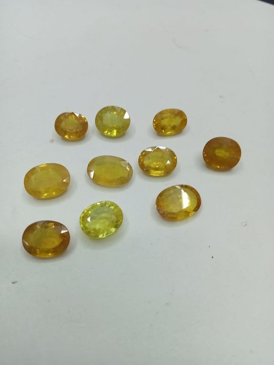 Natural yellow shappir uploaded by Natural Gems stone's Diya Gems on 11/13/2021