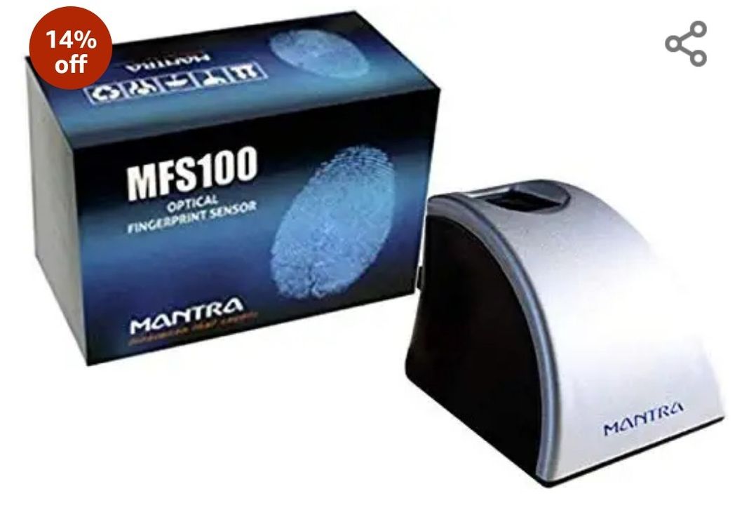 MANTRA MFS 100 FINGER BIOMATRIC uploaded by SPARSH ENTERPRISES on 11/13/2021