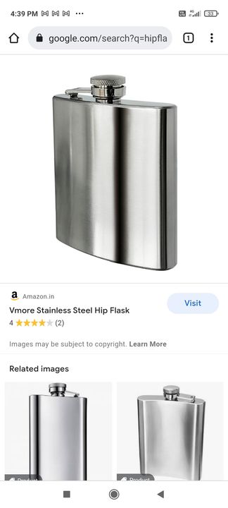Post image I want 500 Pieces of Hipflask.
Chat with me only if you offer COD.
Below is the sample image of what I want.