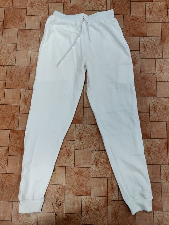White 100% cotton Jogger uploaded by business on 11/14/2021