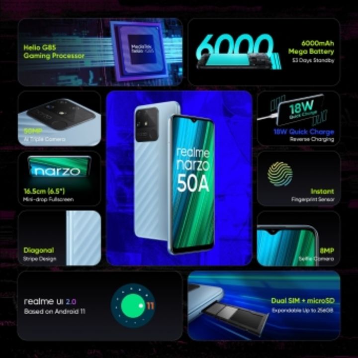 Realme Narzo 50A uploaded by Sonu Kumar on 11/14/2021
