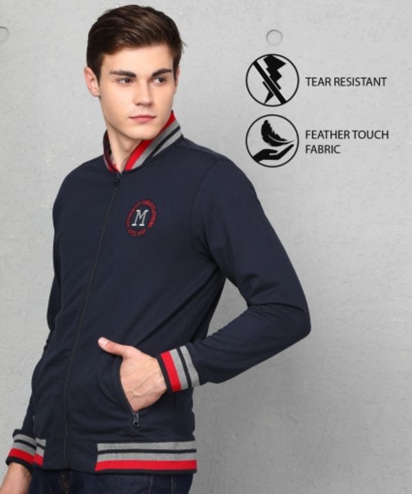 METRONAUT Full Sleeve Embroidered Men Sweatshirt uploaded by Facebook Online Shopping on 11/14/2021