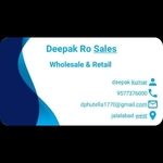 Business logo of Deepak ro sales