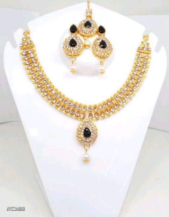 *NC Market* Kempu stone or Ruby jewellery Twinkling Fusion Jewellery Sets*

*Rs.190(online)*
*Rs.220 uploaded by NC Market on 11/14/2021