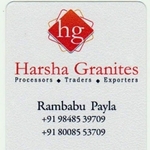 Business logo of Harsha Granites