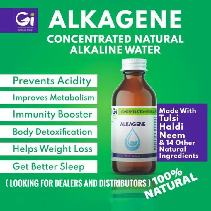 Alkagene uploaded by Grenics's Herbal Alkaline water on 11/14/2021