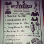 Business logo of Y s ladies tailor