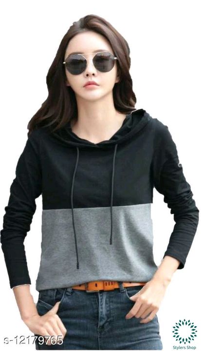 Trendy Women Sweatshirts and hoodies uploaded by business on 11/15/2021