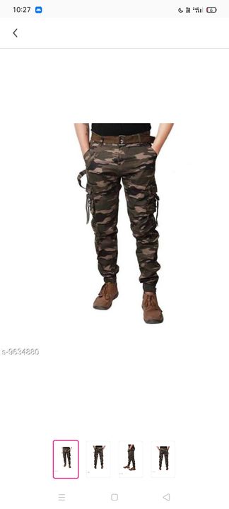 Trendy stylish mens cargo pants  uploaded by business on 11/15/2021