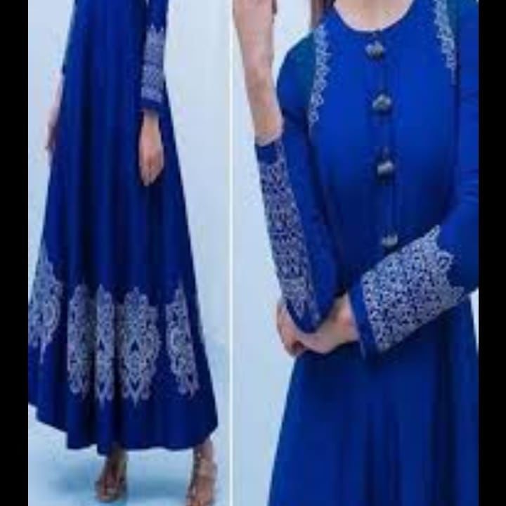 Long gown kurti uploaded by Crazy collections on 11/15/2021