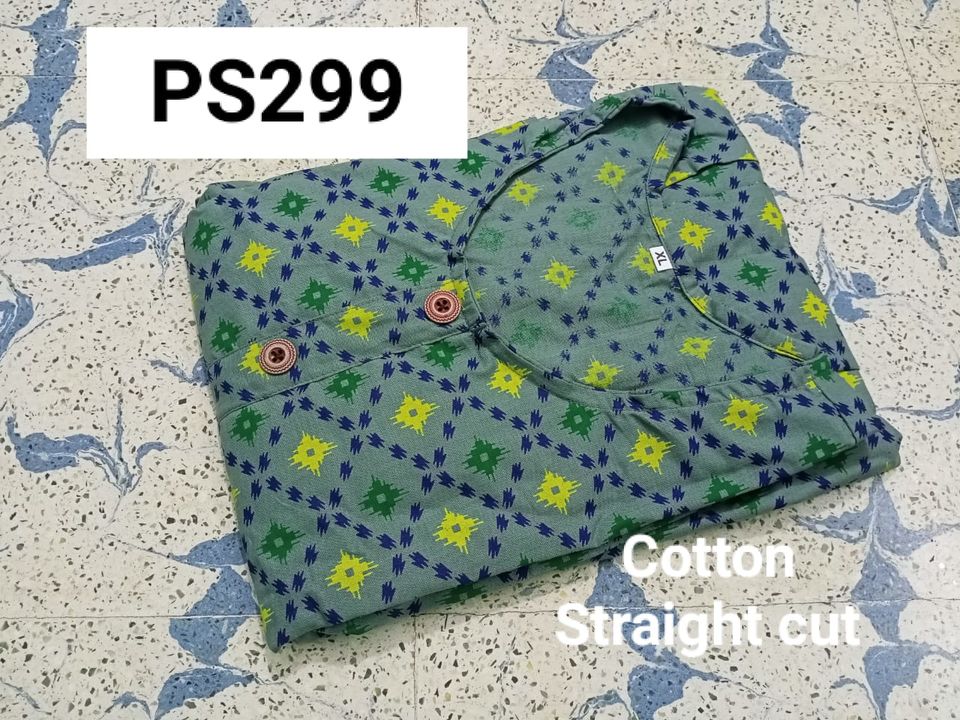 Cotton feeding Kurtis uploaded by Sri's fashion world on 11/15/2021