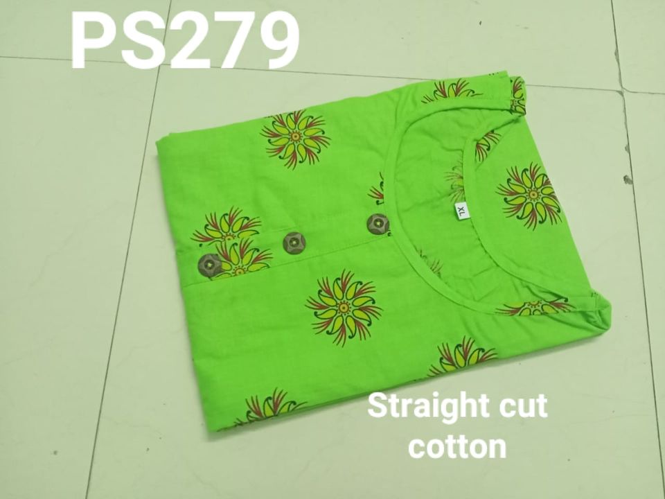 Cotton feeding Kurtis uploaded by Sri's fashion world on 11/15/2021