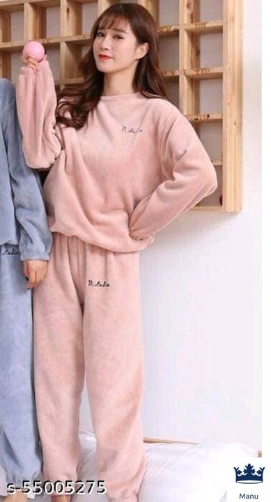 Winter night suit women uploaded by Halsale products on 11/15/2021