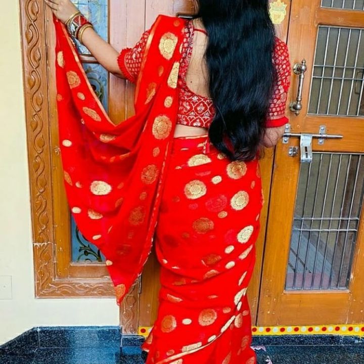Saree uploaded by Saru fashion Jaipur on 11/15/2021
