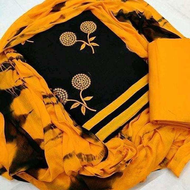 Punjabi suit material uploaded by Cloth_collection02 on 9/21/2020